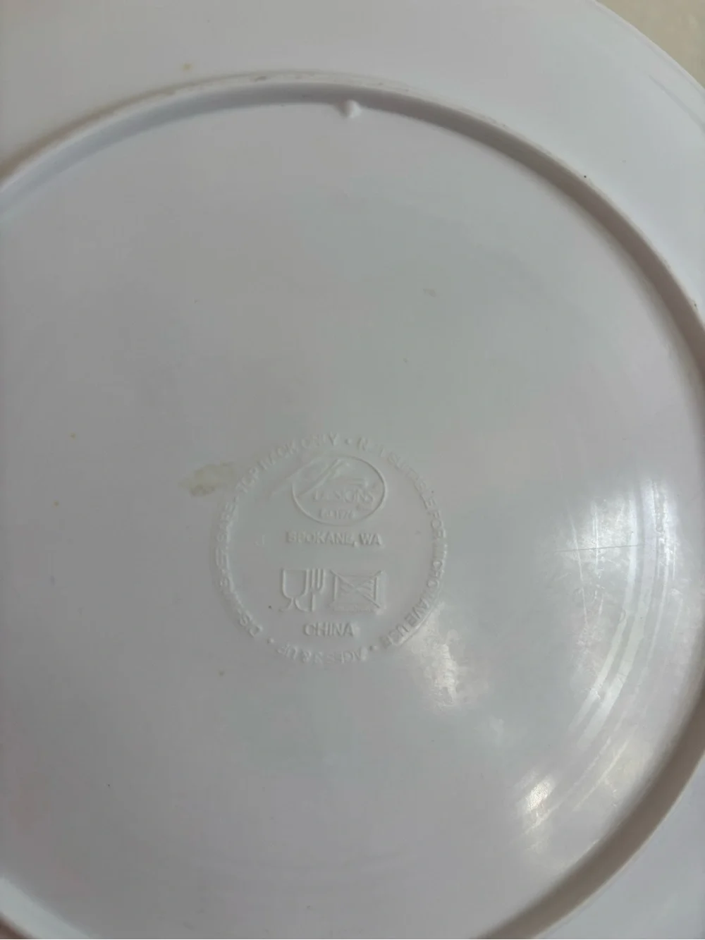 vintage Nickelodeon Dora the Explorer melamine plate